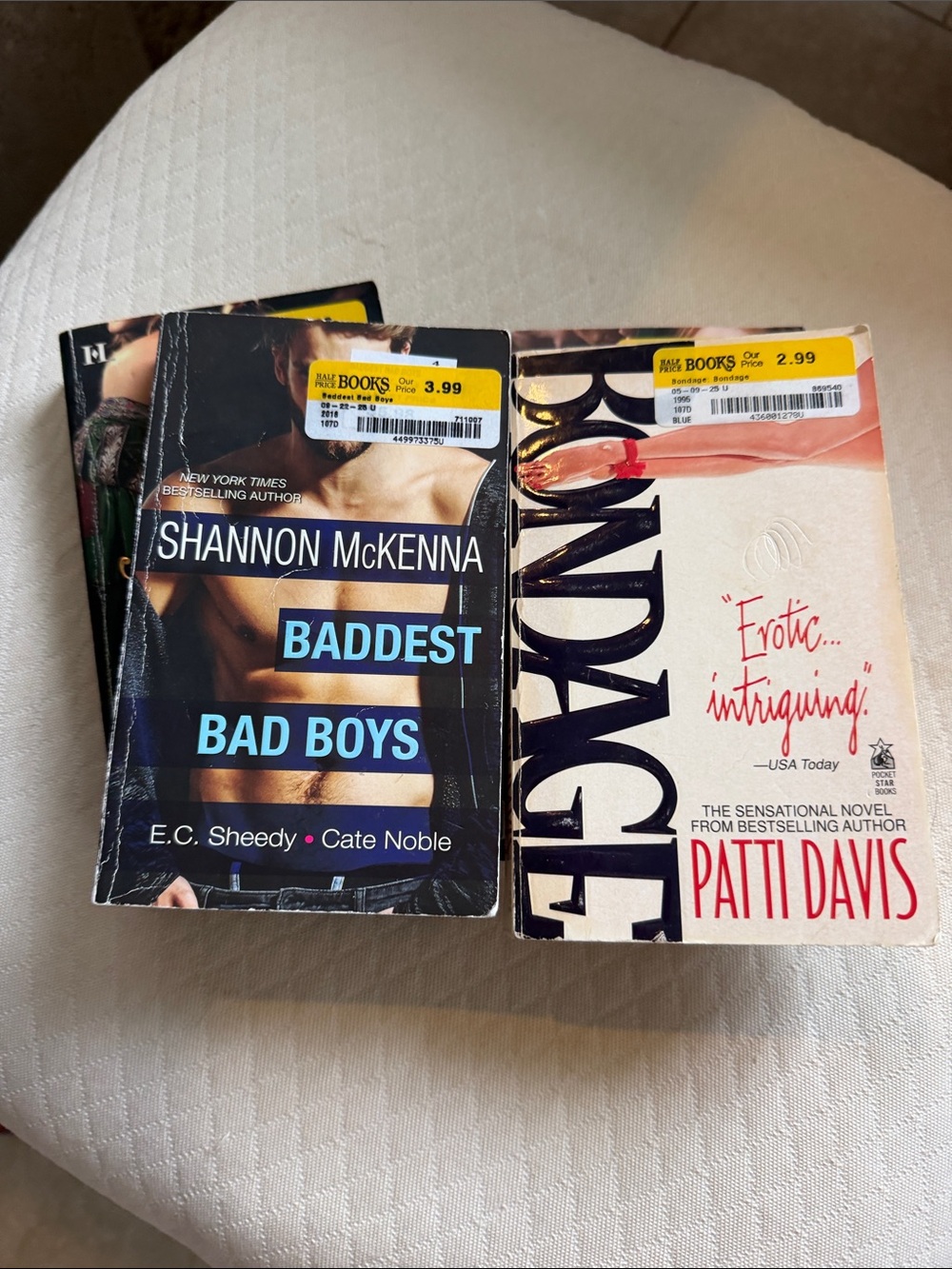 Baddest Bad Boys + Bondage Paperback Romance Bundle - 4 books